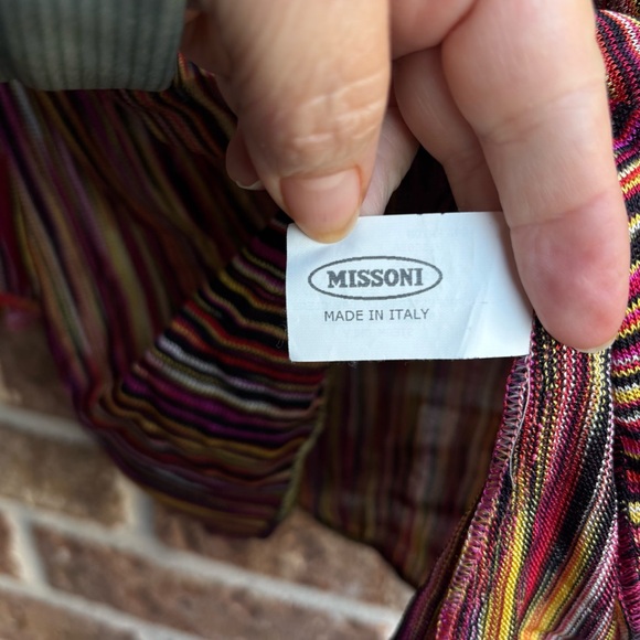 Missoni Striped Multicolor flare sleeve Blouse - Picture 3 of 9